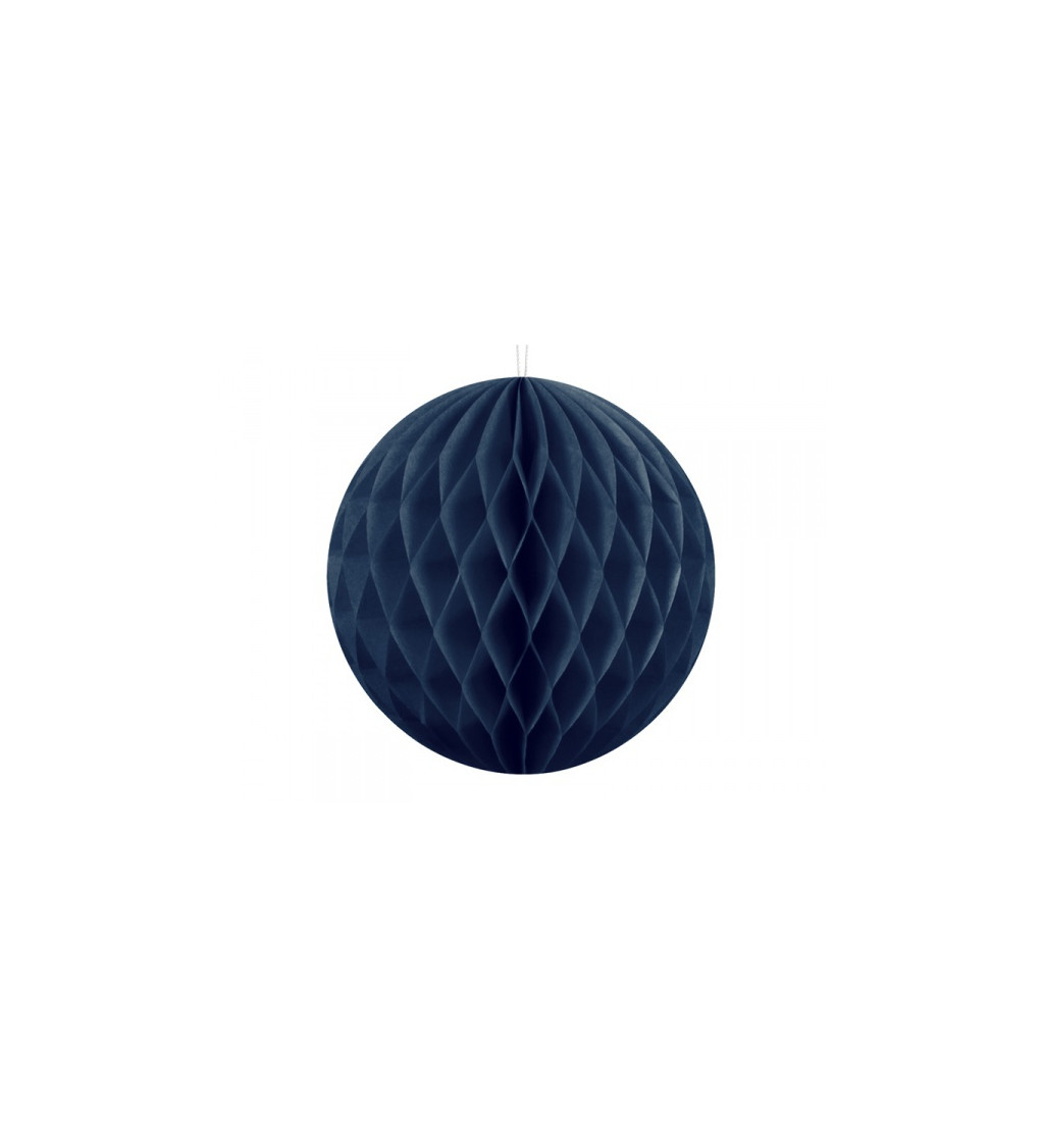 Dekorační koule - tmavě modrá, 10 cm