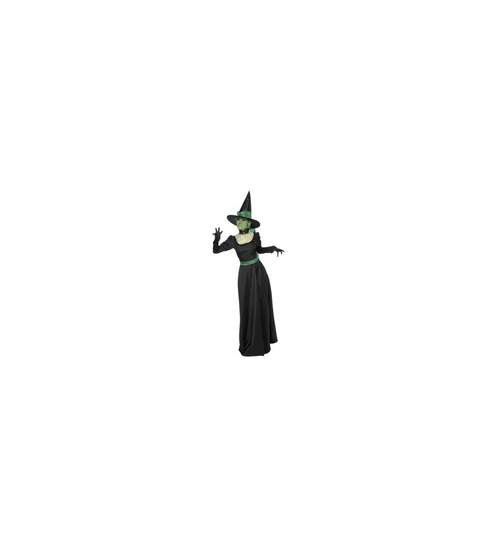 Kostým pro ženy - Čarodějnice zelená