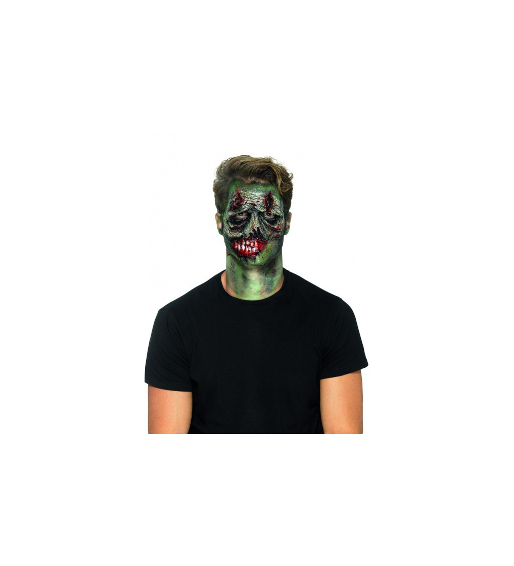 Nalepovací latexová maska Oči zombie