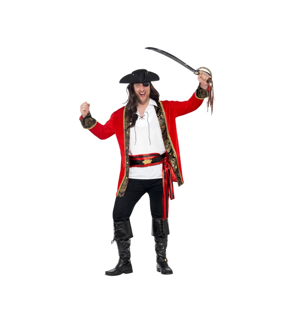 Pánský kostým Pirátský kapitán II