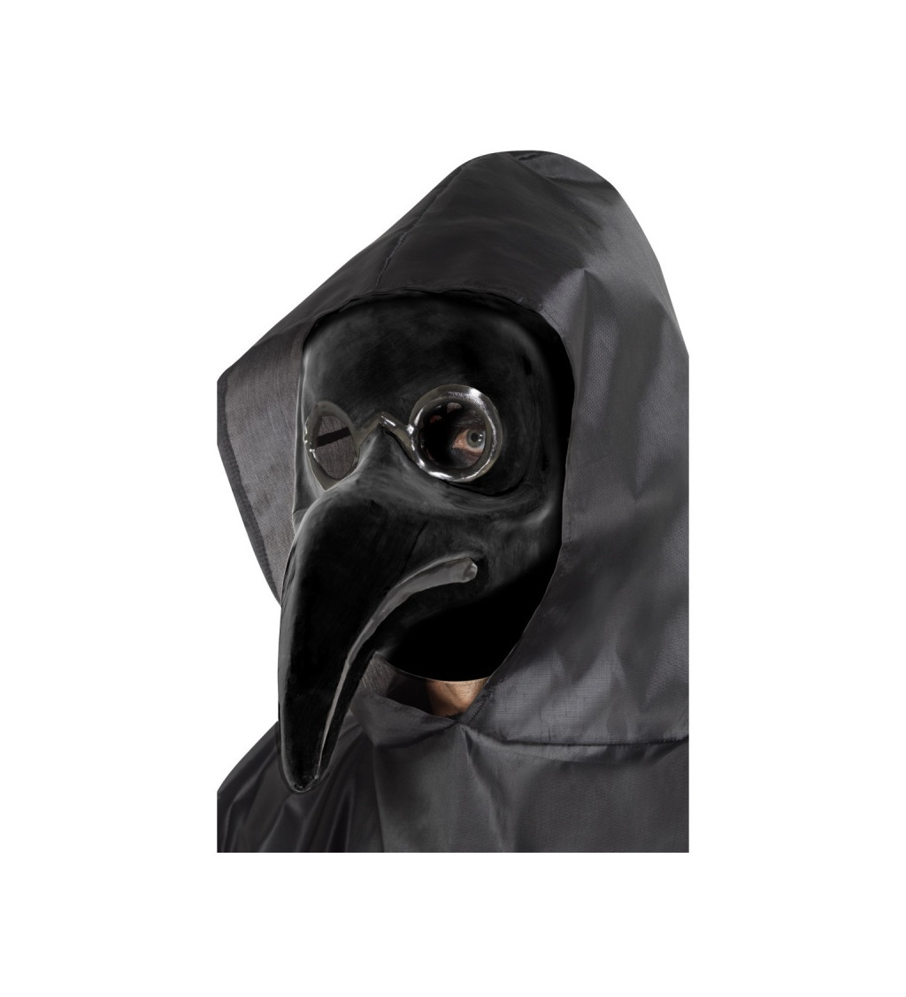 Černá maska Morový doktor