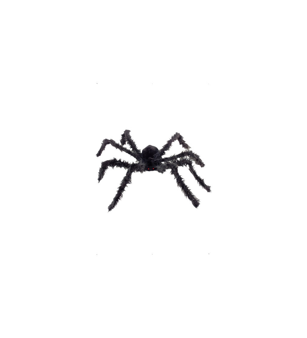 Strašidelný černý pavouk
