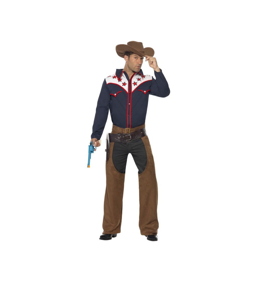 Kostým pro muže - Kovboj Rodeo Jack