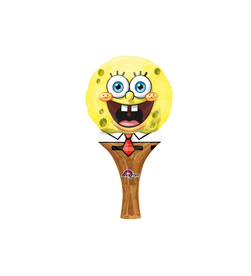 Sponge Bob fóliový balónek lízátko