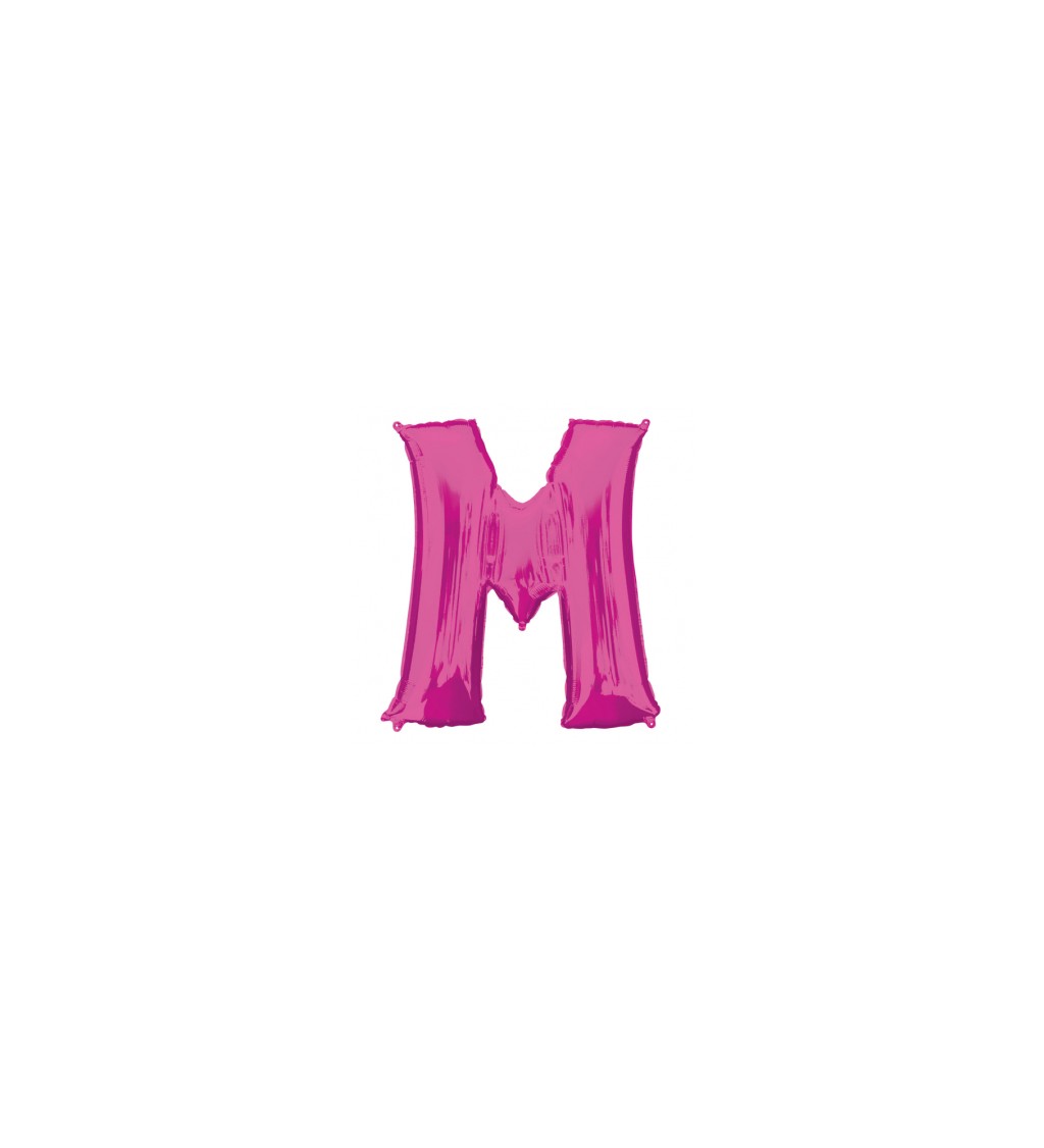 Fóliový balónek M růžový