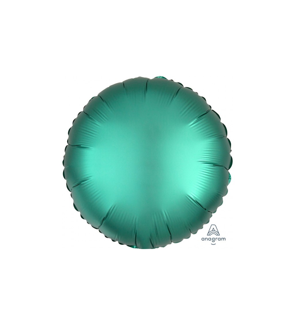 Balonek fóliový - Kolo zelené