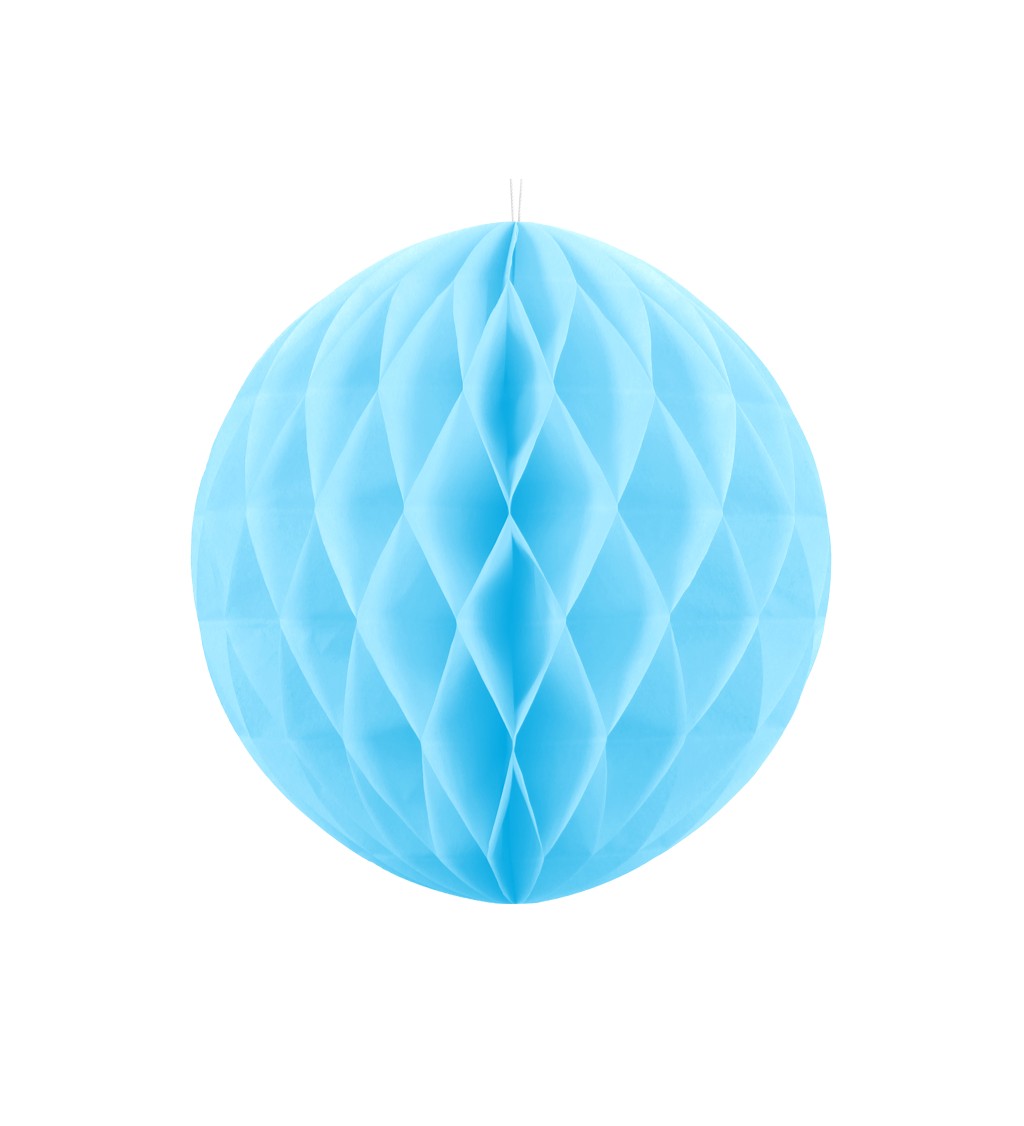 Dekorační koule - světle modrá, 40 cm