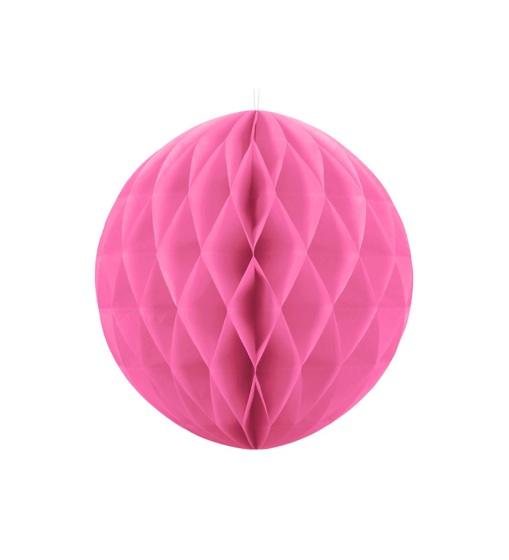 Dekorační koule - růžová, 40 cm