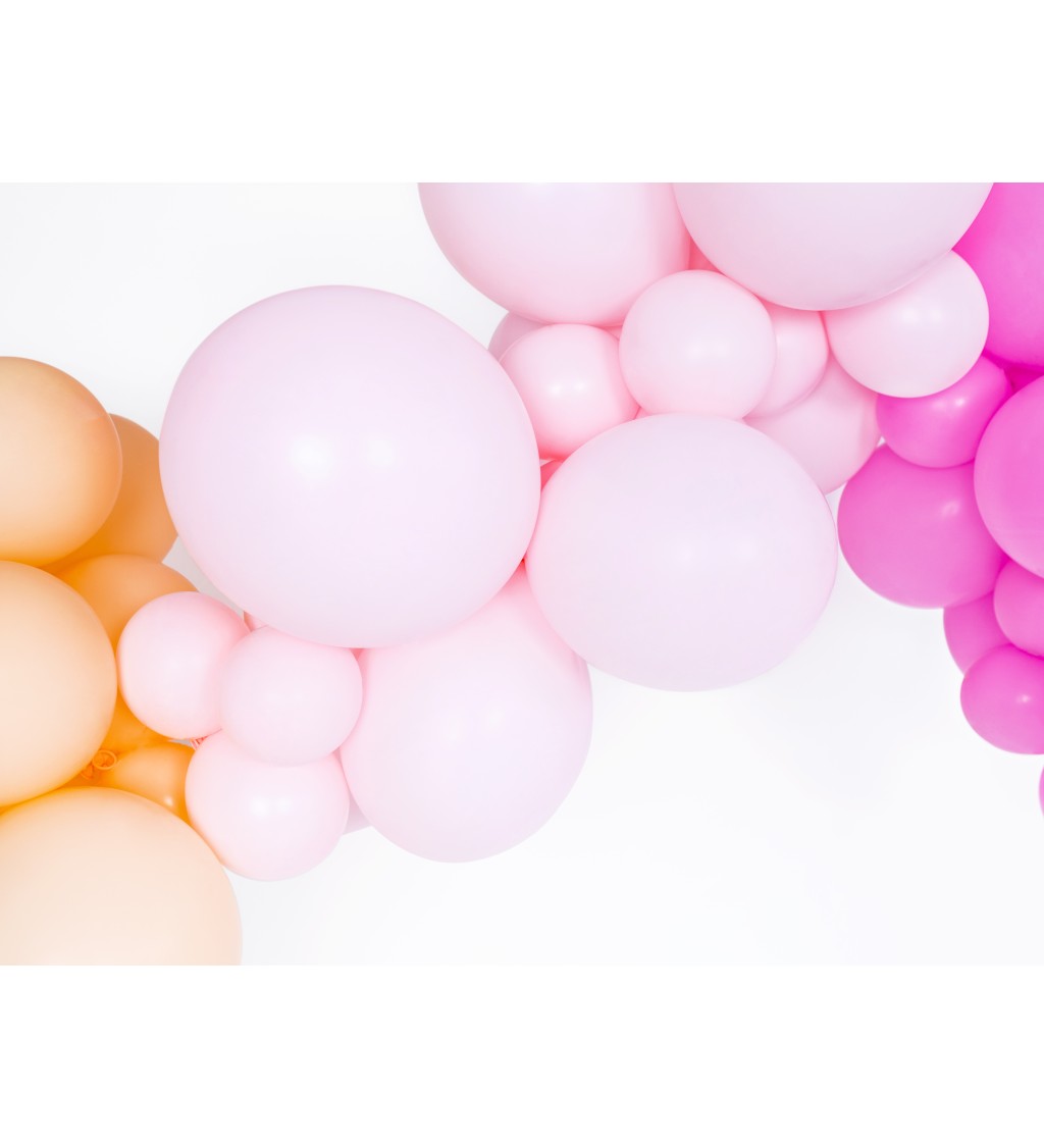 Balónek Strong - pastelově růžové, 30 cm