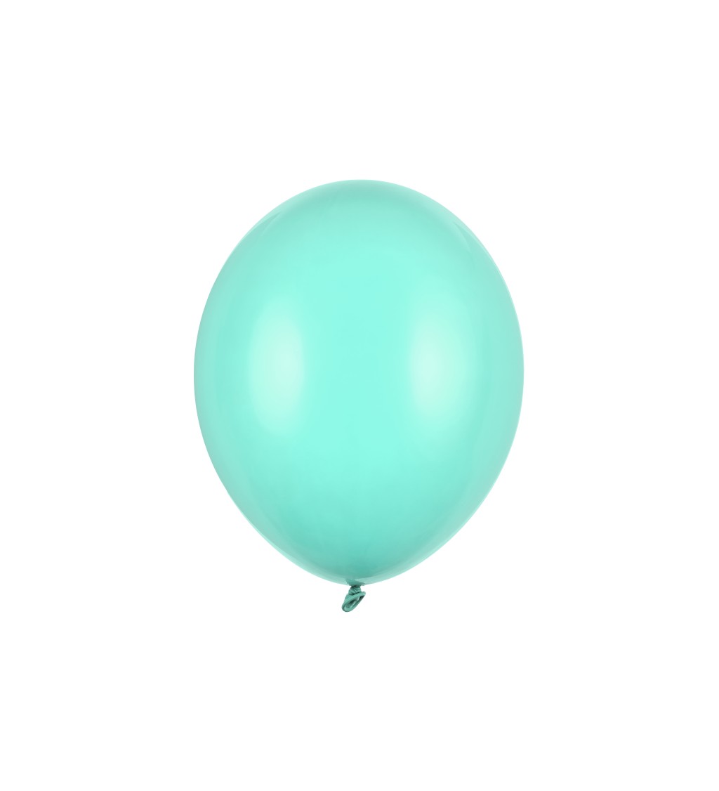 Balónek Strong - pastelově mint, 30 cm