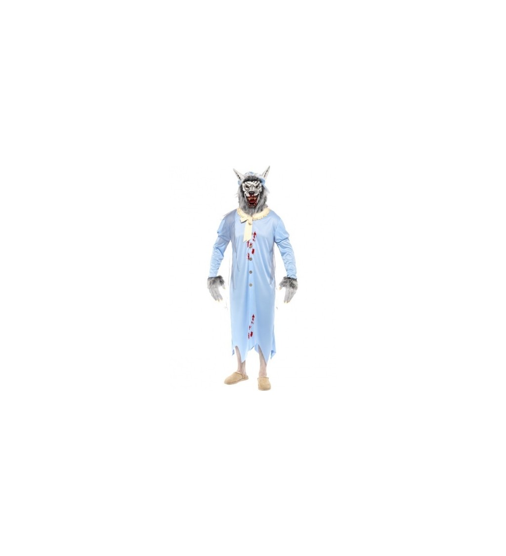 Kostým Unisex - Vlk v pyžamu