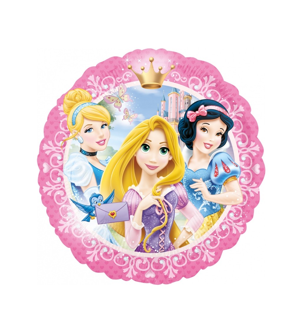 Fóliový balónek - princezny Disney