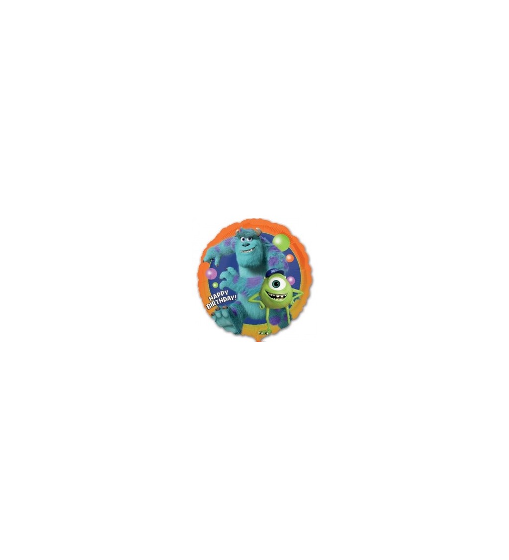 Fóliový balonek - Univerzita pro příšerky (Monsters University)