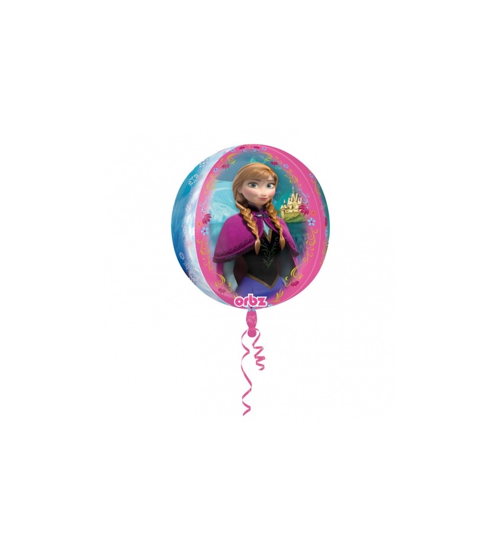 Frozen fóliový balónek ve tvaru koule