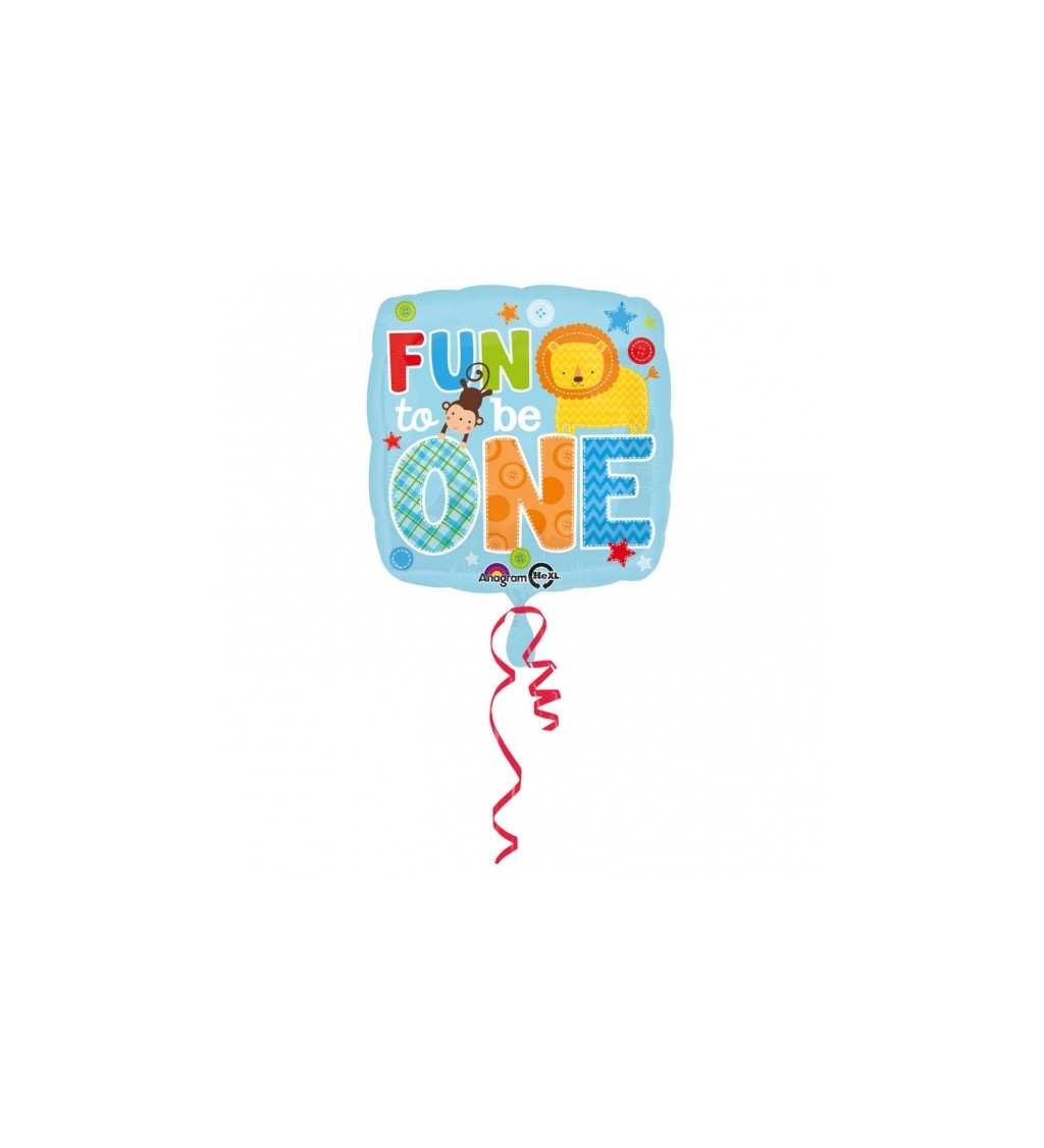 Klučičí fóliový balónek 1. narozeniny