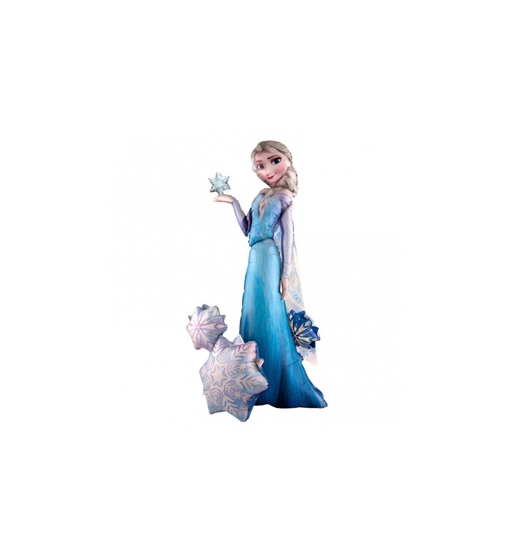 Elsa z Frozen fóliový 3D balónek
