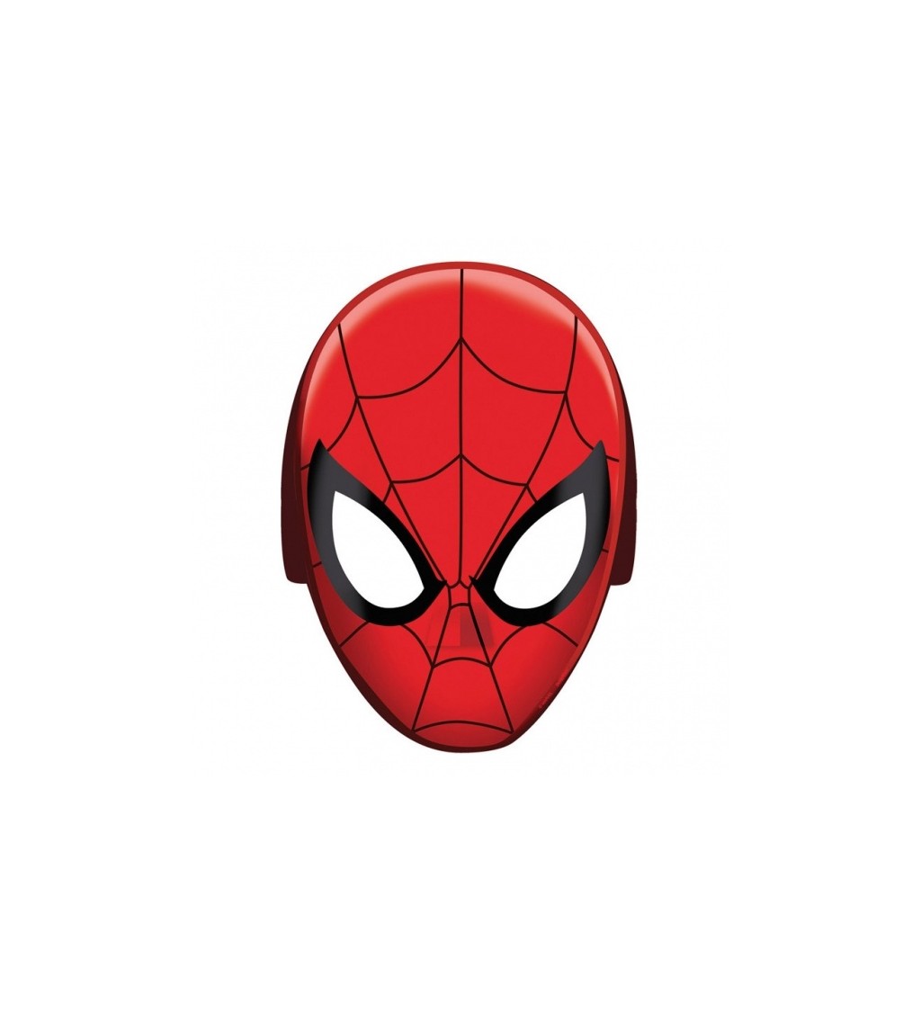 Spiderman papírová maska sada