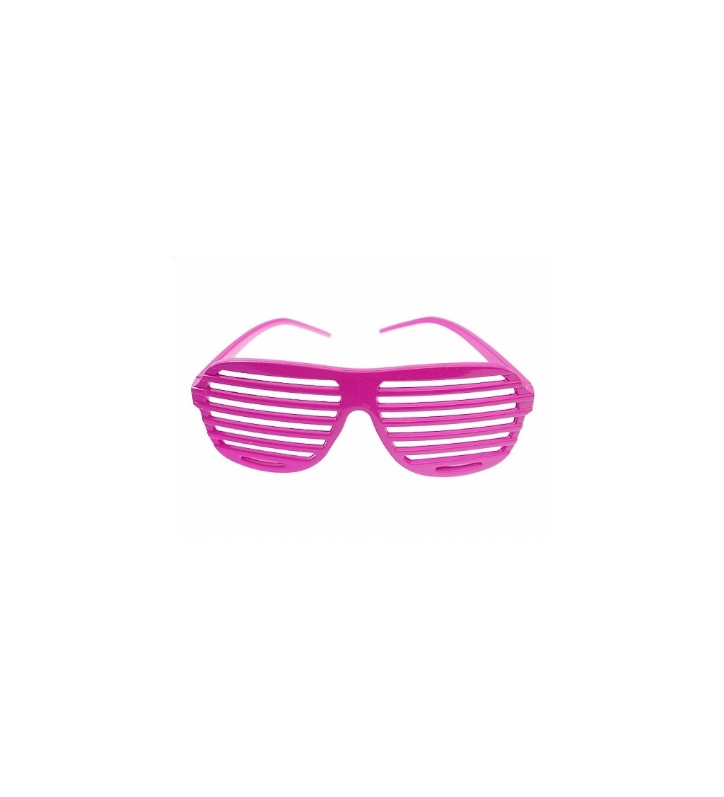 Růžové brýle grill