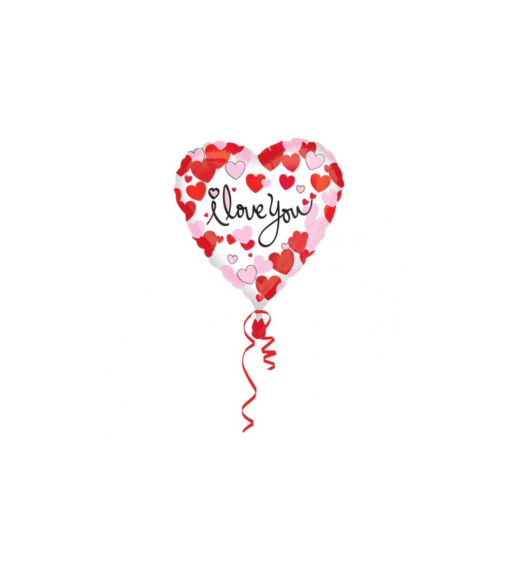 Fóliový balónek pro zamilované srdce