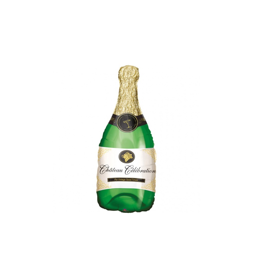 Fóliový balónek Láhev šampaňského