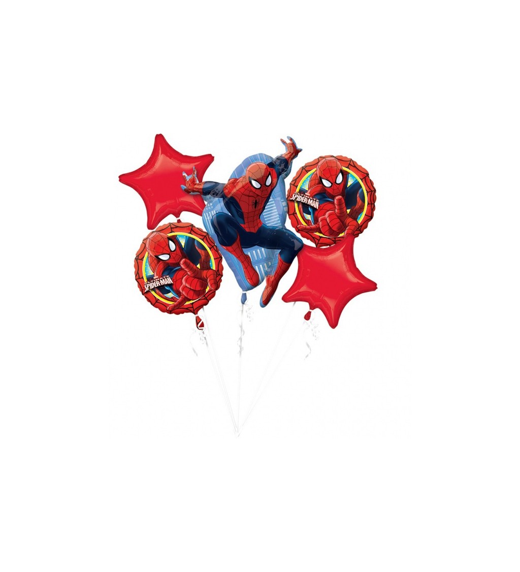 Sada fóliových balónků Spiderman