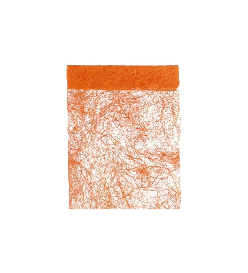 Abaka - oranžové lýkové vlákno na stůl