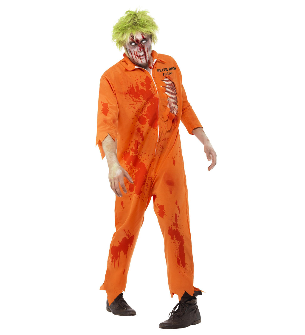 Zombie trestanec v oranžovém