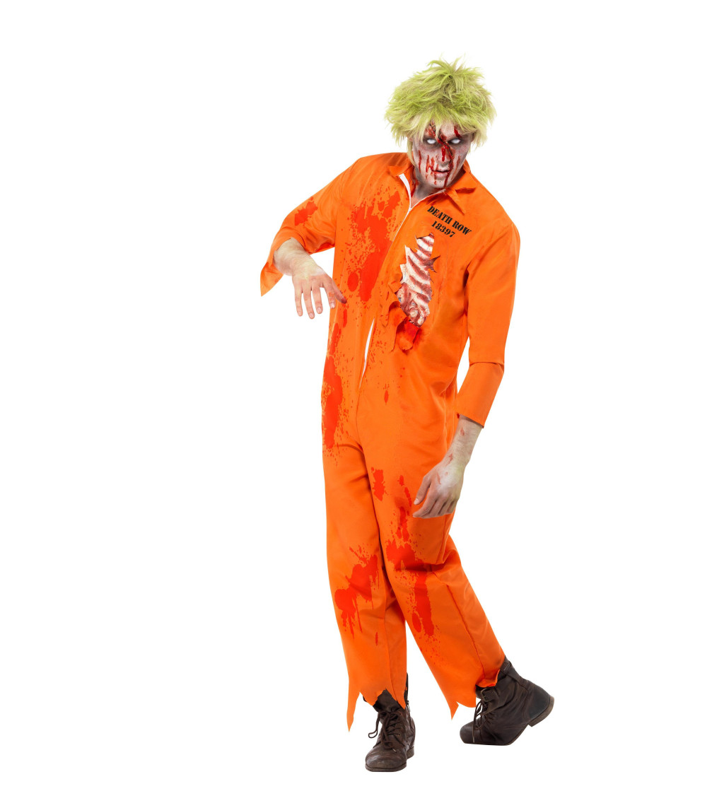 Zombie trestanec v oranžovém