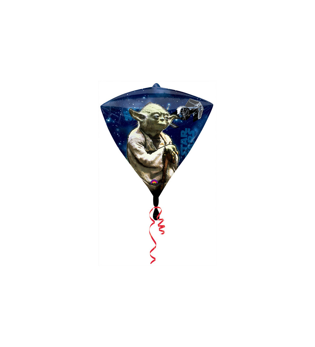 Star Wars fóliový balónek ve tvaru trojúhelníku