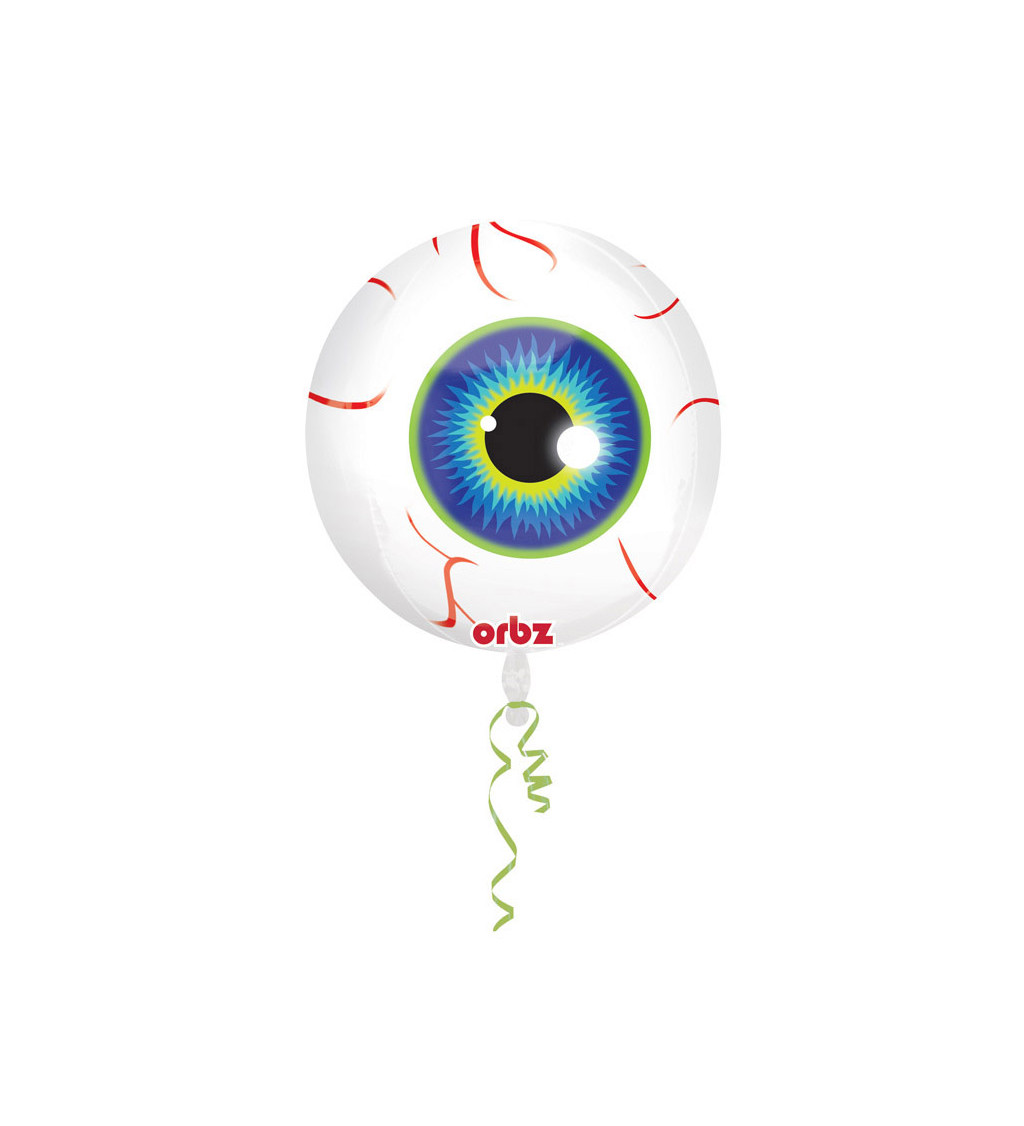 Oční bulva fóliový balónek