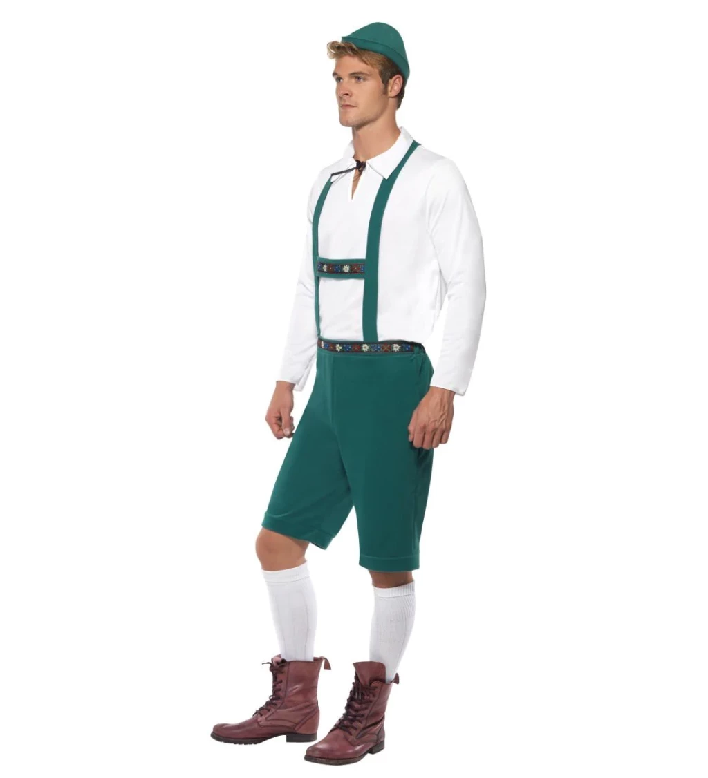 Kostým pro muže - Oktoberfest zelený