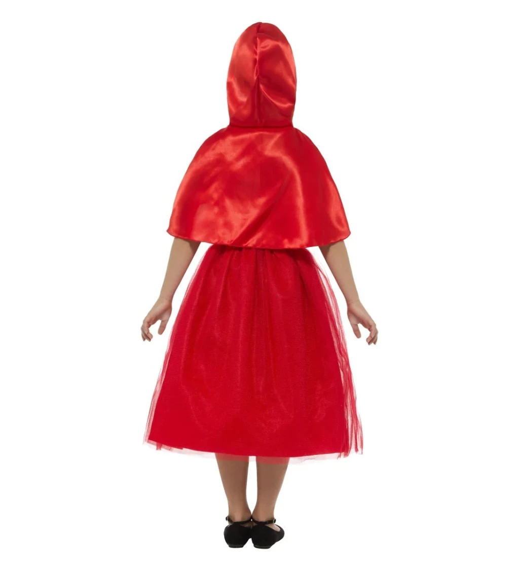 Dětský kostým Červená Karkulka deluxe