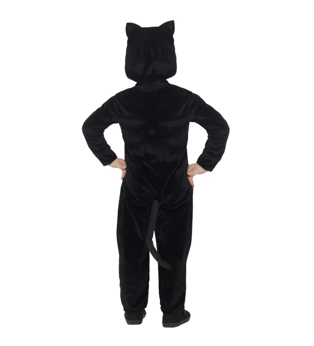 Dětský kostým Černá kočka