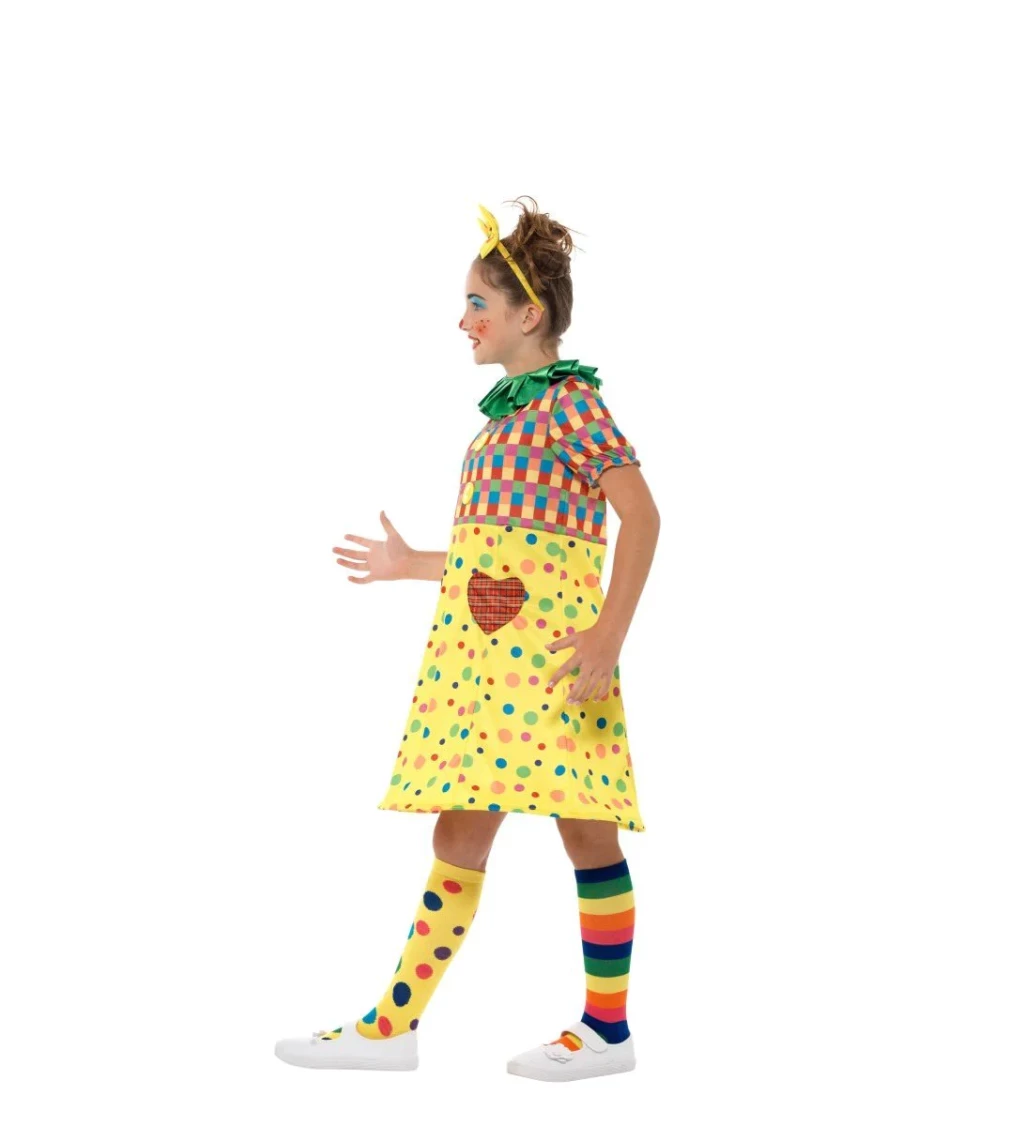 Dětský kostým Rozesmátá klaunice