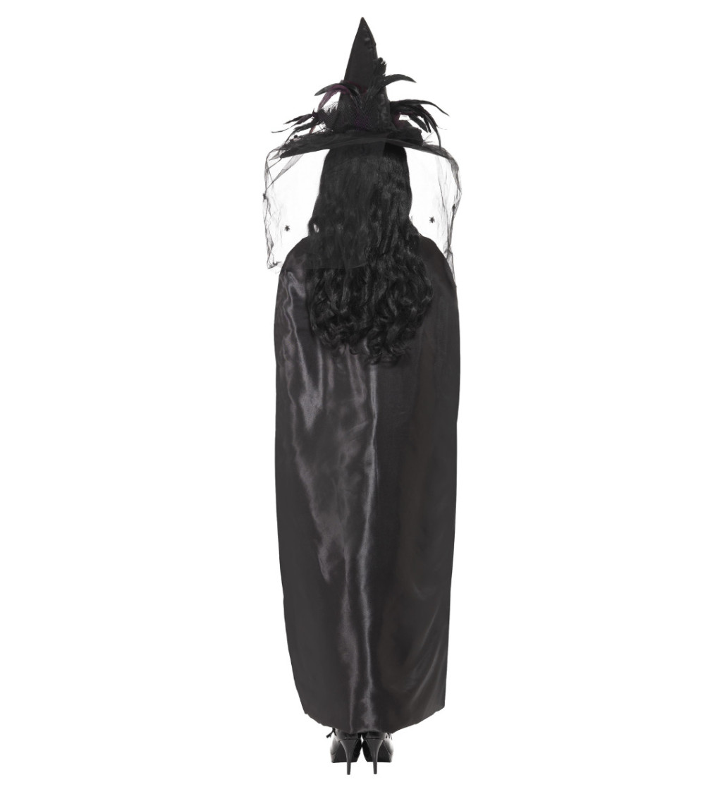 Čarodějnický Plášť deluxe v černé barvě