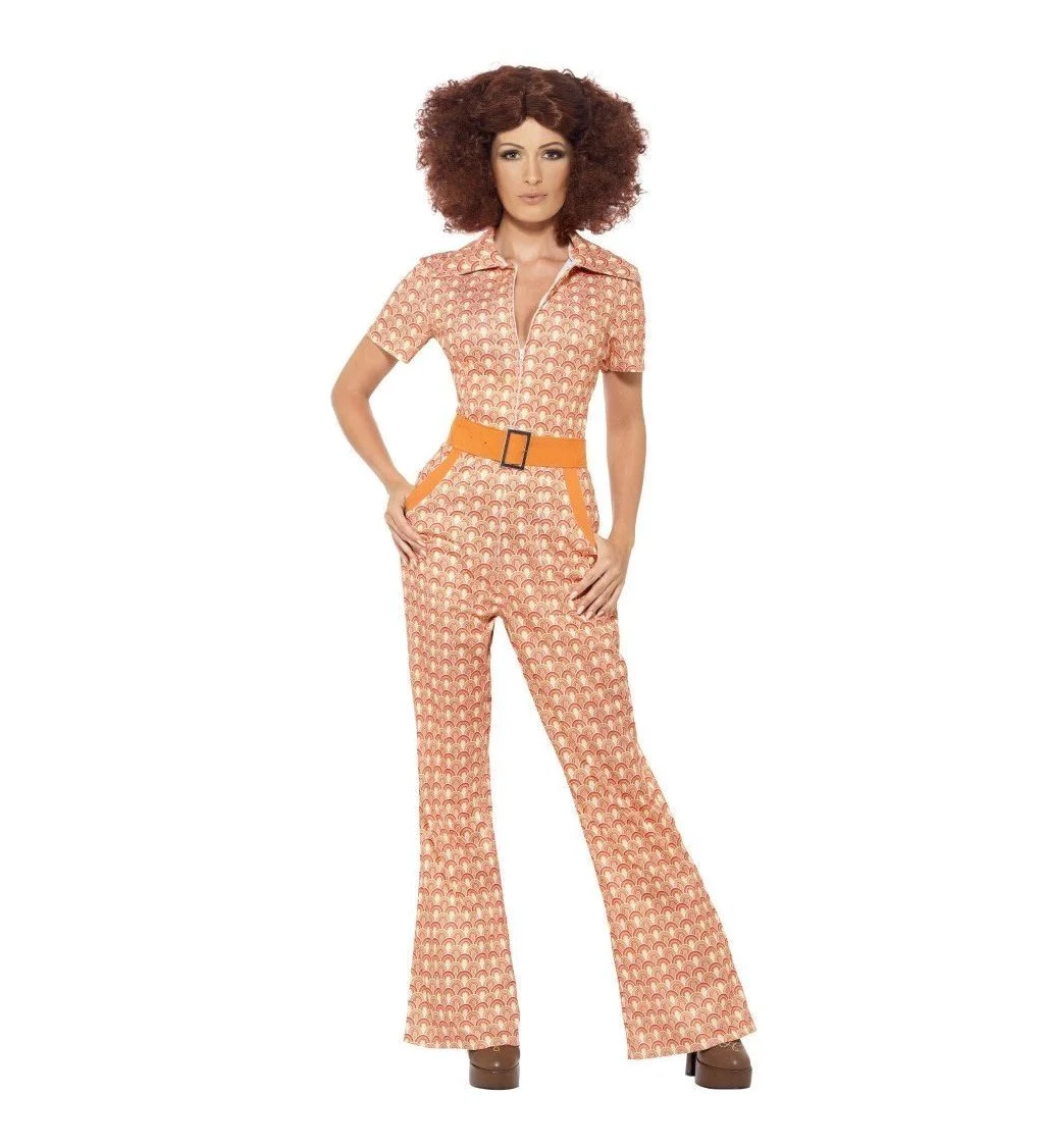 Kostým pro ženy - Retro overal 70. léta