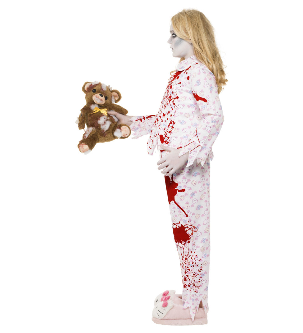 Dětský kostým pro dívky - Mrtvola v pyžamu
