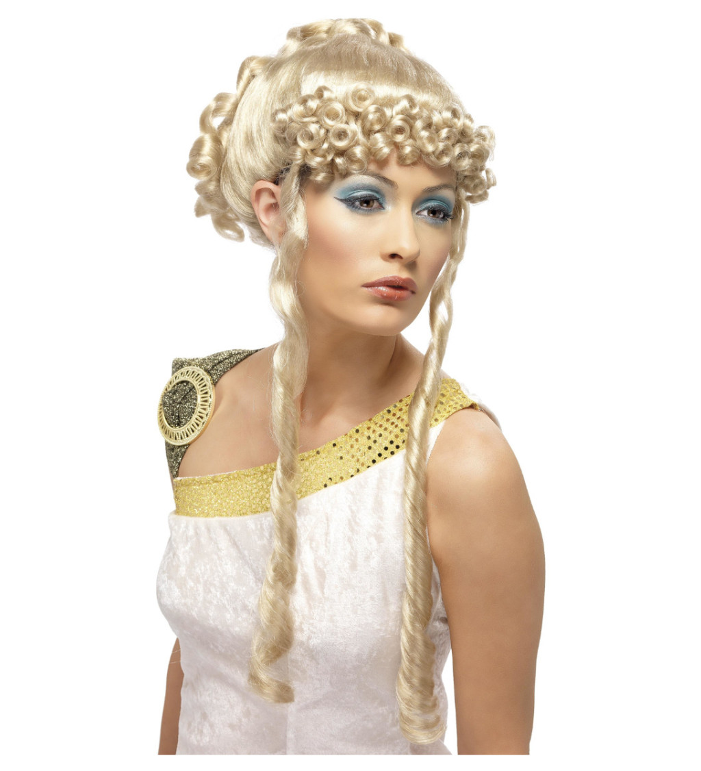 Paruka Řecká kráska - blond provedení