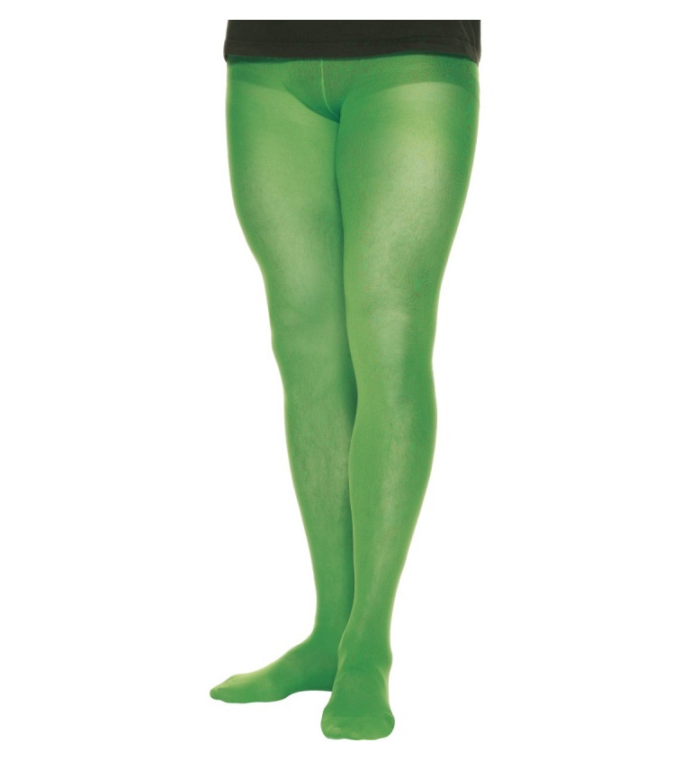Pánské zelené punčocháče
