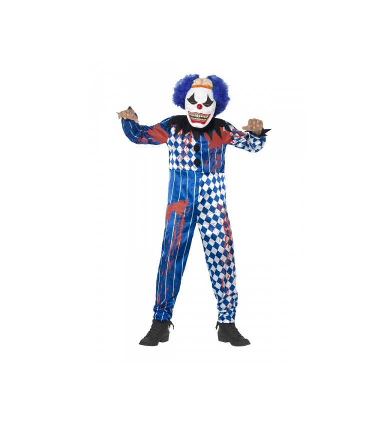 Dětský kostým Halloweenský klaun