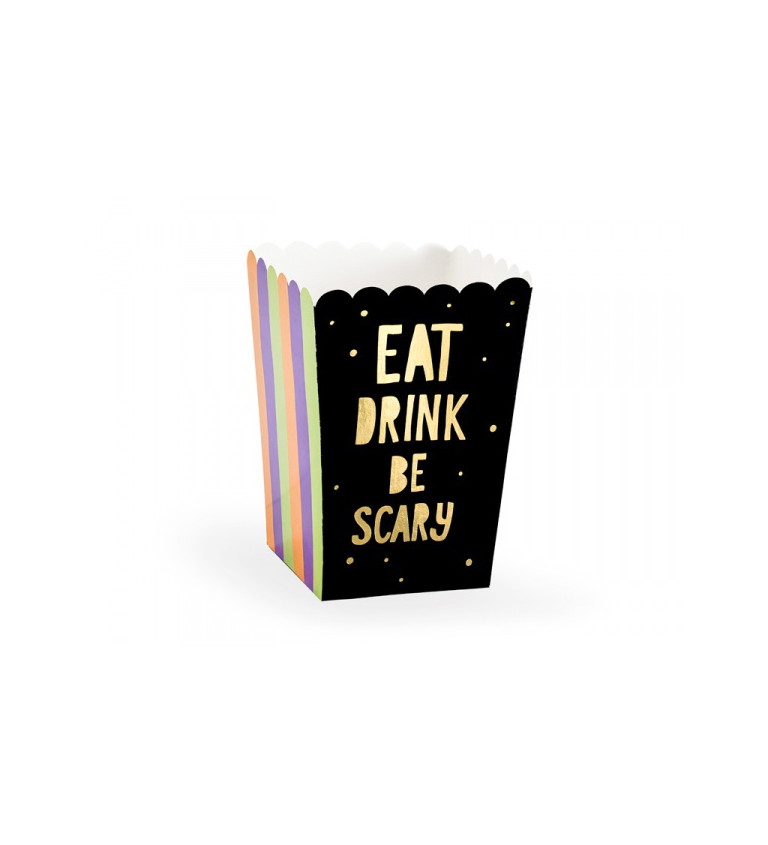 Box na popcorn - Eat, drink, be scary (6 ks)