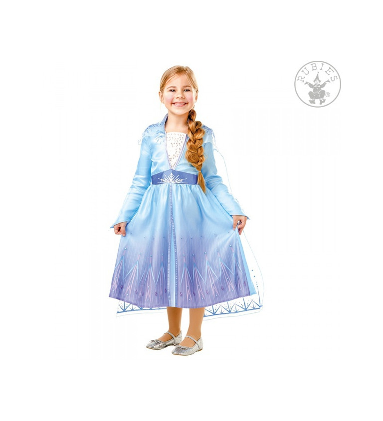 Dětský kostým Elsa z Frozen clasic