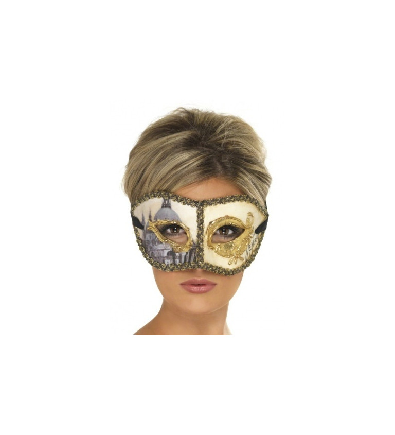 Benátská maska Noc v Benátkách