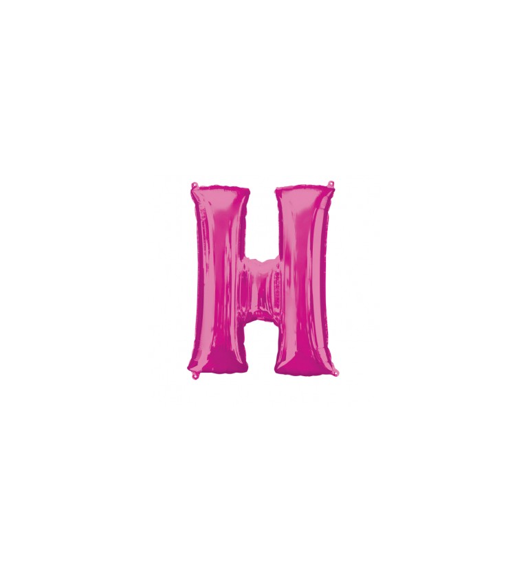 Fóliový balónek H růžový