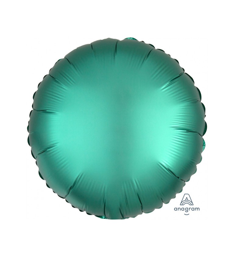 Balonek fóliový - Kolo zelené