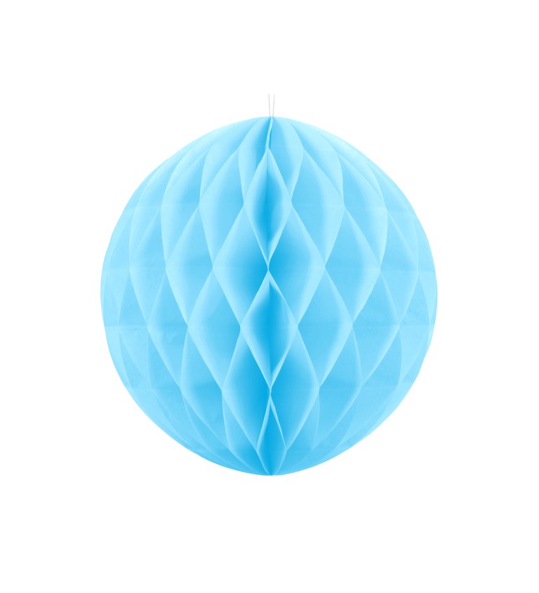 Dekorační koule - světle modrá, 40 cm
