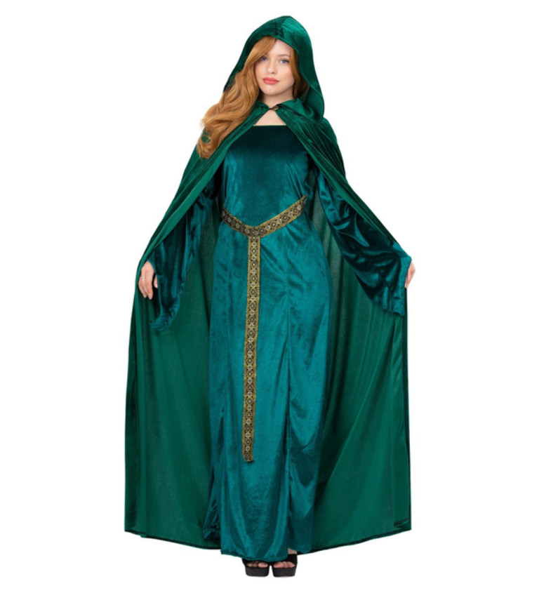 Zelený plášť čarodějnický