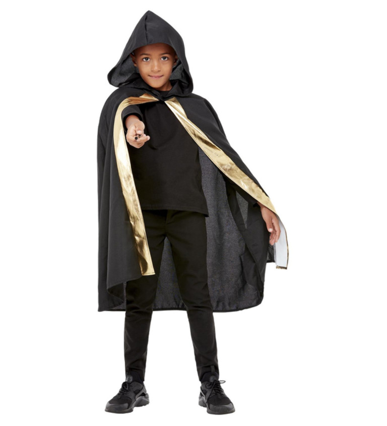 Dětský čarodějnický plášť s kapucí