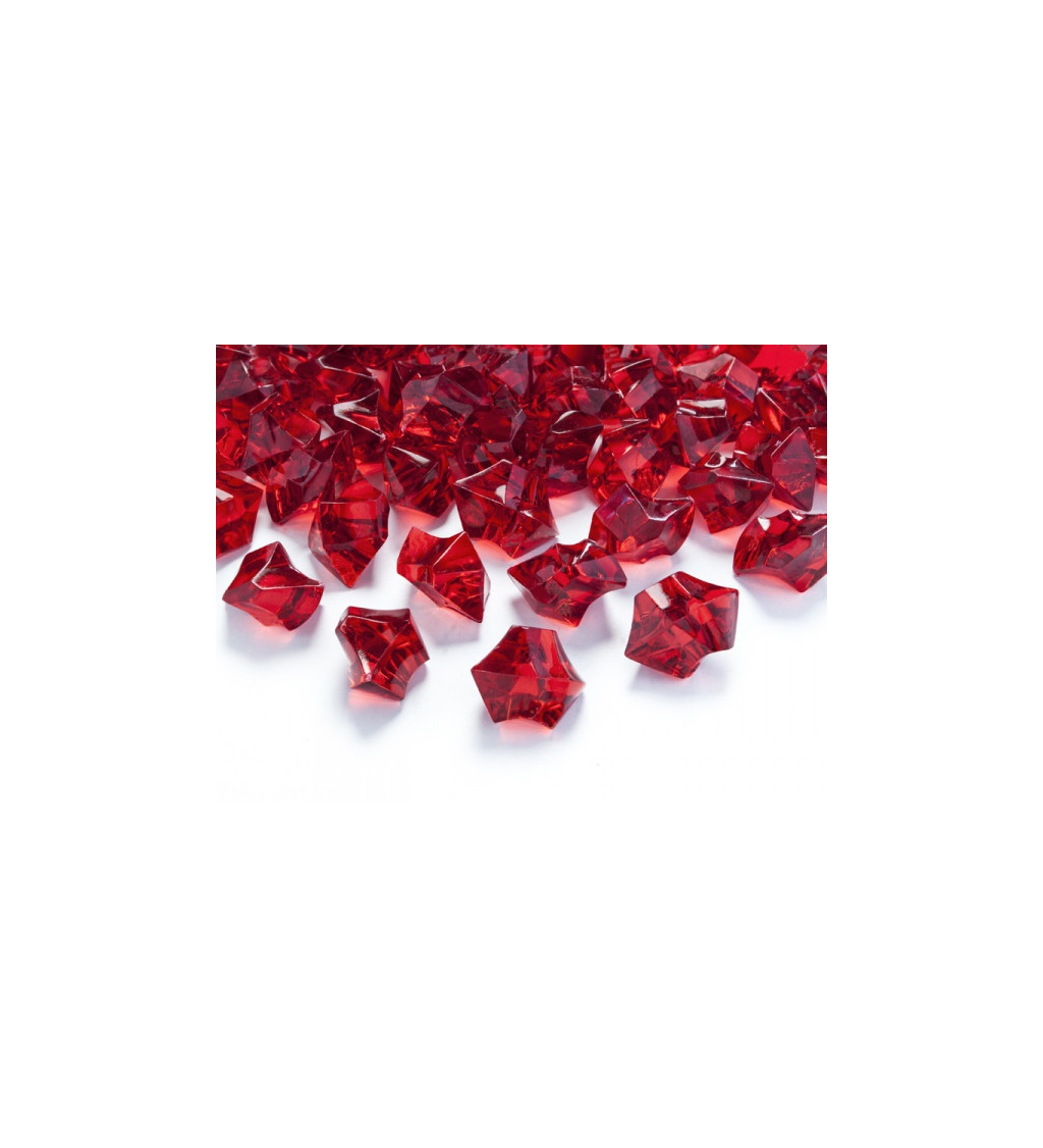 Rudé krystaly (50 ks)