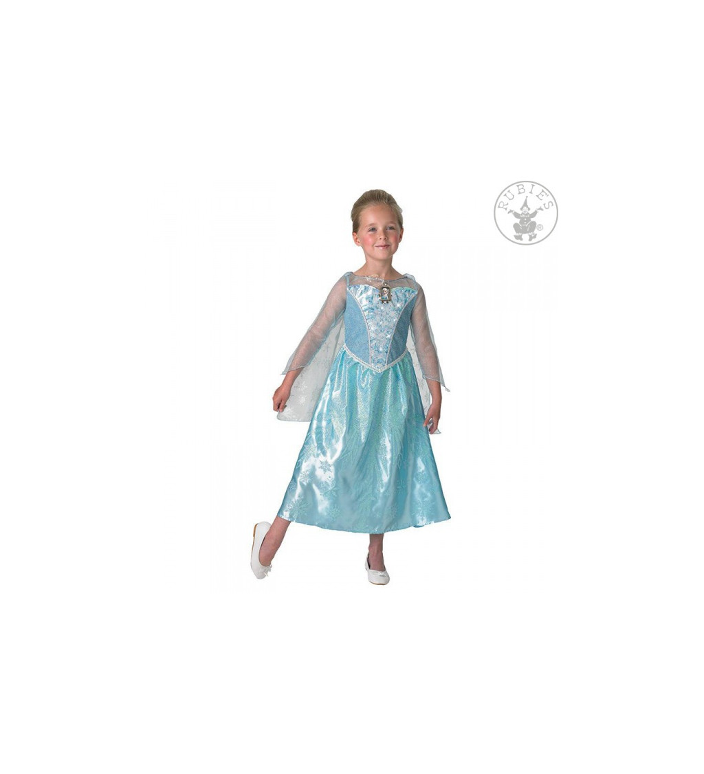 Dětský kostým Elsa z Frozen Musical